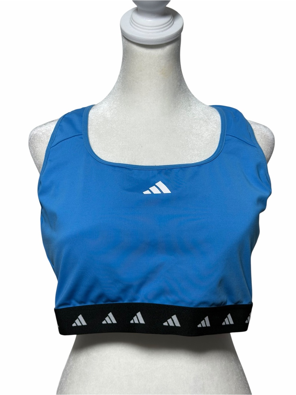 Adidas PrimeLiftReact Techfit Medium Support Sports Bra Blue